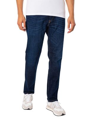 

Мужские джинсы Diesel D-Finitive Regular, синие, Синий, 09F89-01