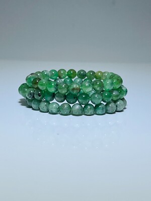 Tsavorit Granat Stretch Armband gift grün Qualität Naturstein Heilstein Chakra