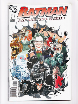 Batman 80 Page Giant 2010 #1 DC Comics 2011 Dustin Nguyen Cover NM+