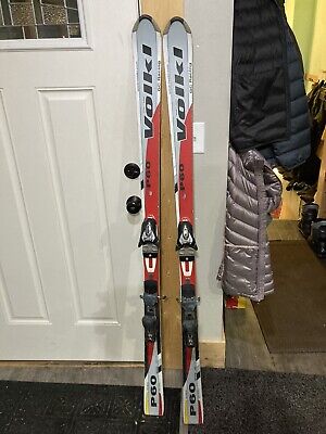 Volkl P60 GC Racing 163 cm Racing Skis Marker M1000 Bindings Volkl P60 GC Racing 163 cm Racing Skis Marker M1000 Bindings