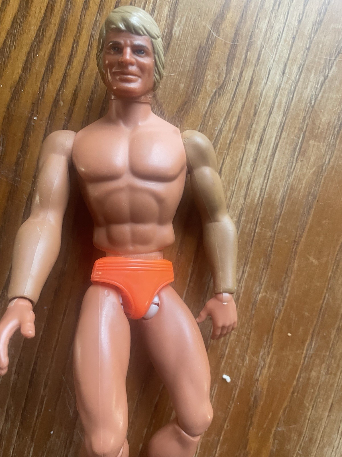 Big Jim Doll 1971 Vintage Action Figure Working Arm Karate Chop  Mattel
