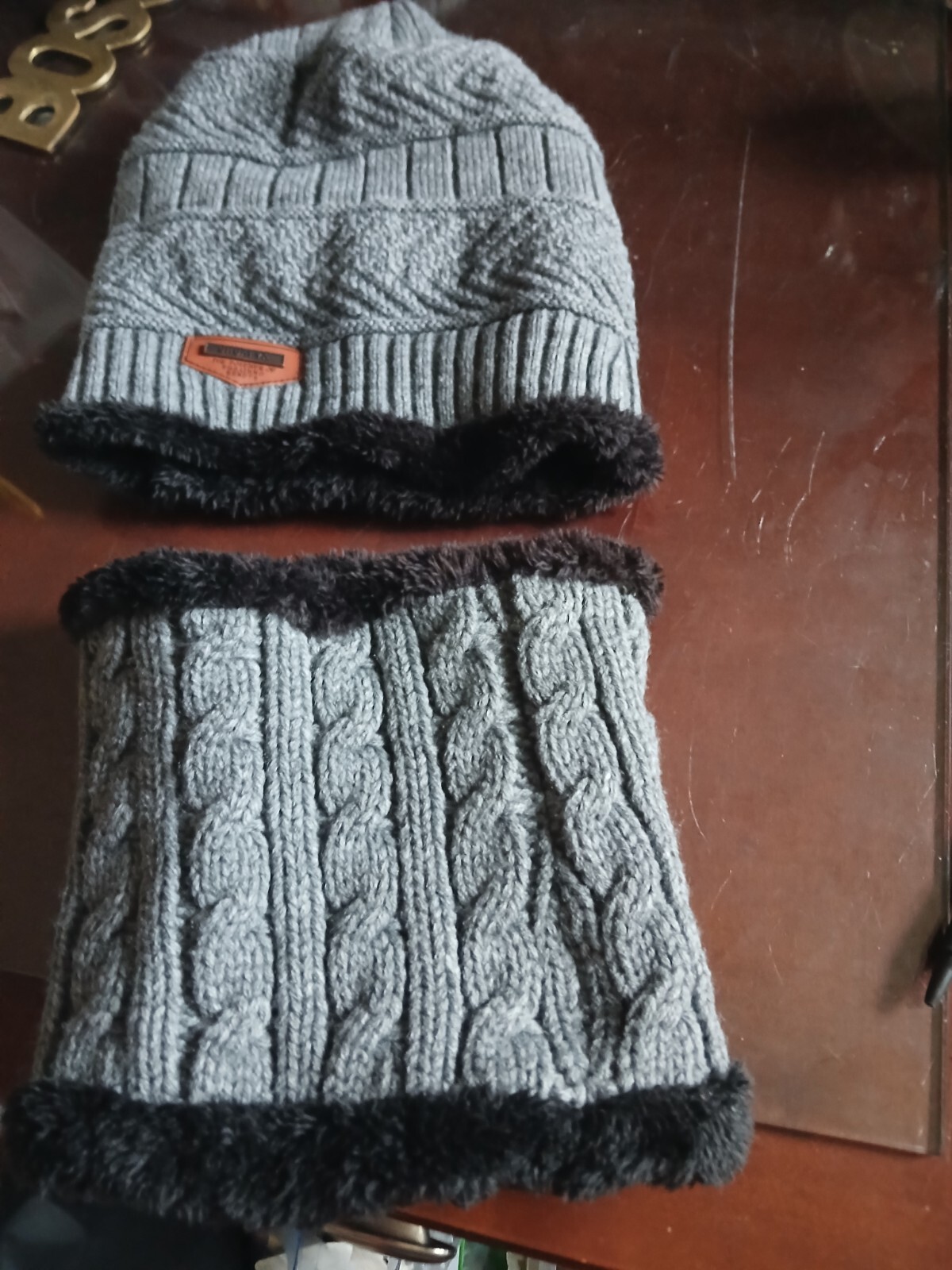 Song Ting The Poiener of Fhsaihno Rendts Gray Beanie Hat