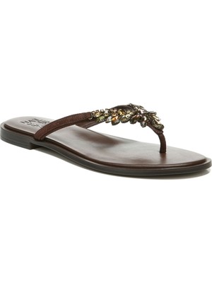 Женская обувь NATURALIZER Womens Brown Contour+ нескользящие стринги Fallyn 9,5 М