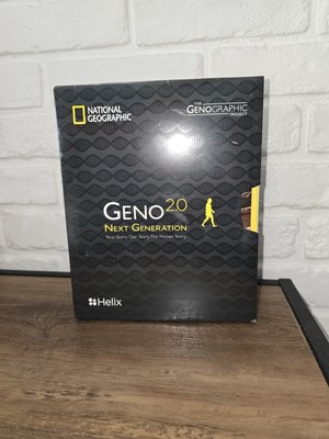 National Geographic Geno 2.0 Next Generation, Helix DNA Kit EXP: 08/02/19