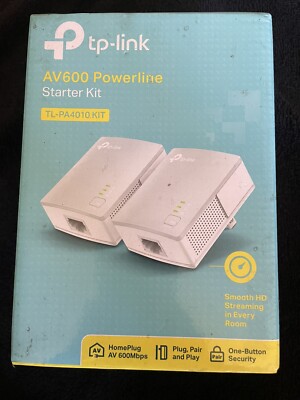 TP-Link AV600 Powerline Starter Kit TL-PA4010 KIT