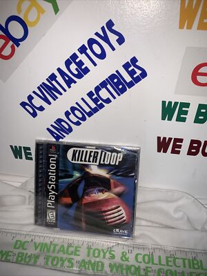 PlayStation 1, NEW, Factory Sealed, Killer Loop, Excellent Condition, Free Ship