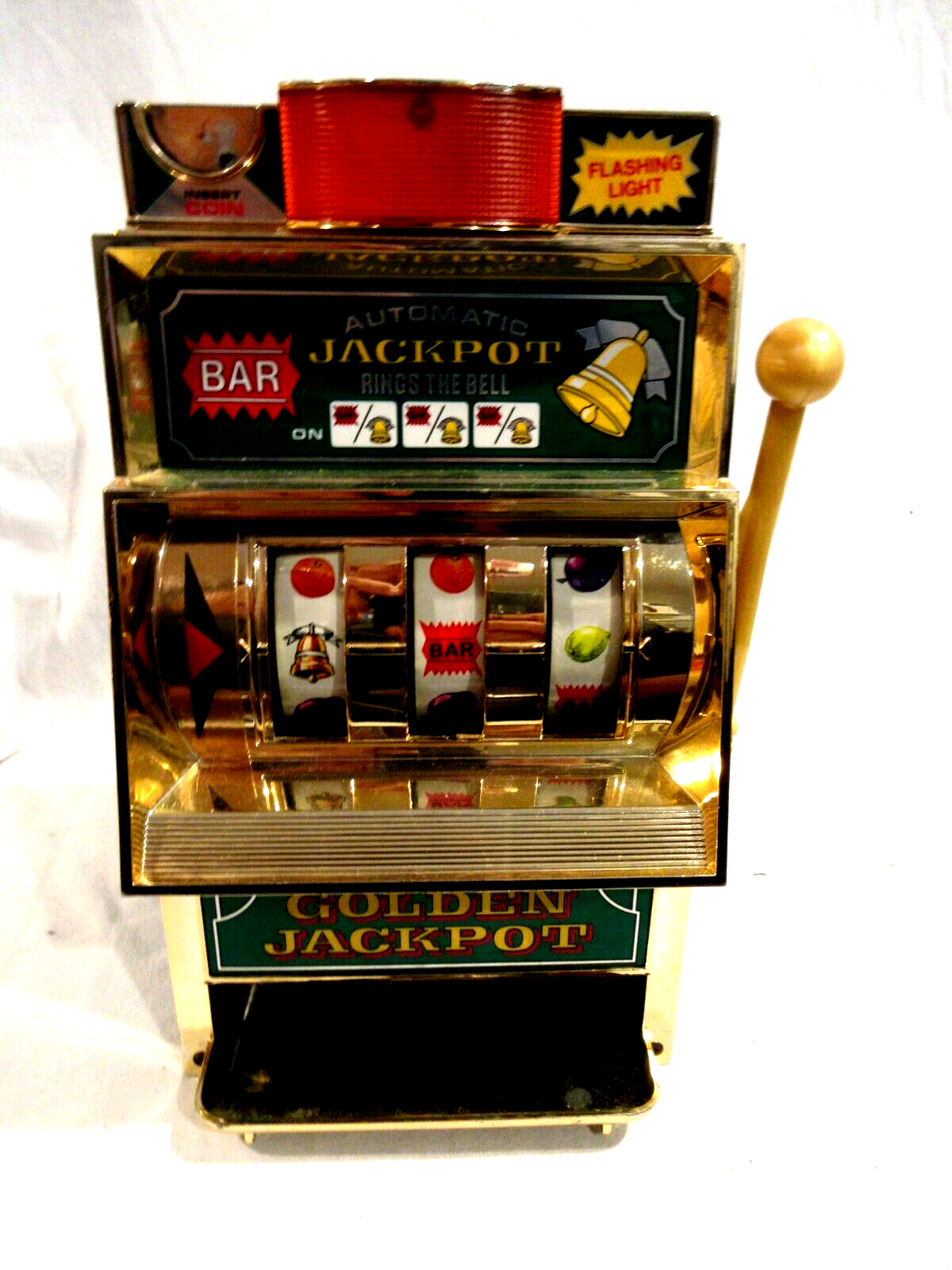 GOLDEN JACKPOT スロットマシン オリジナルボックス付き GOLDEN JACKPOT スロットマシン オリジナルボックス付き - メルカリ