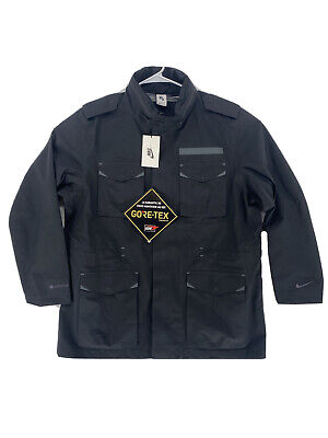 ナイキ Nike lab M65 GORE-TEX ジャケット コート ブラック 中古・古着通販】NIKE (ナイキ) M65 GORE-TEX JACKET/M65