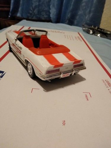 Model Motoring '69 Chevy Camaro Official Pace Car on Aurora Tjet Chassis in...
