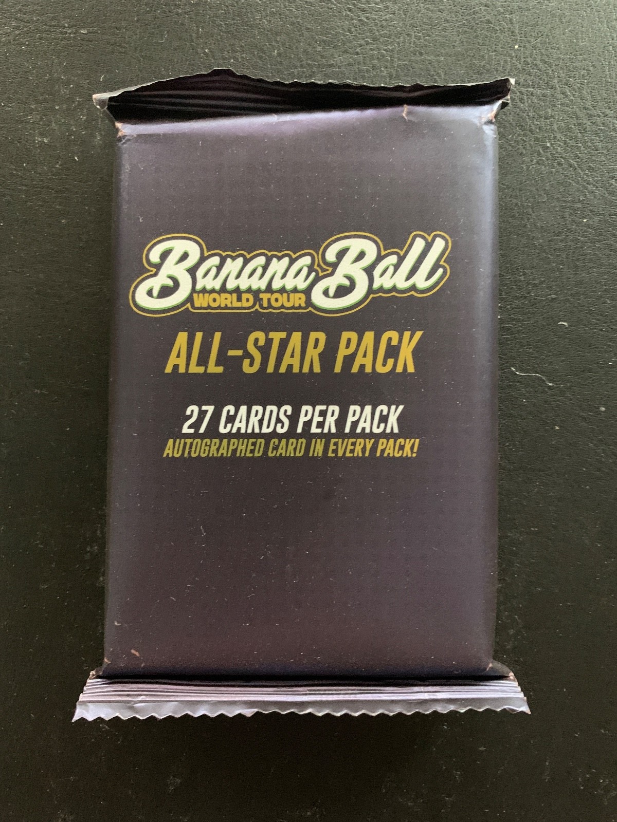 2024 Savannah Banana Ball World Tour All Star Sealed Pack Auto Autograph