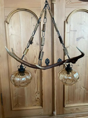 Geweih Deckenleuchte gebraucht kaufen! Nur 3 St. bis -65% günstiger