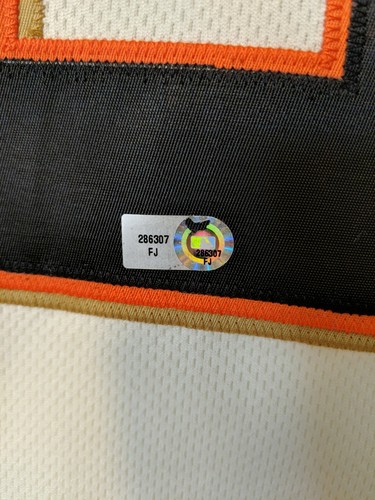 Roberto Kelly Game Used Worn 2010 Giants Clinch Game World Series Patch Jersey