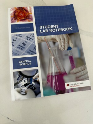 Hayden-Mcneil Lab Solutions Student Lab Notebook