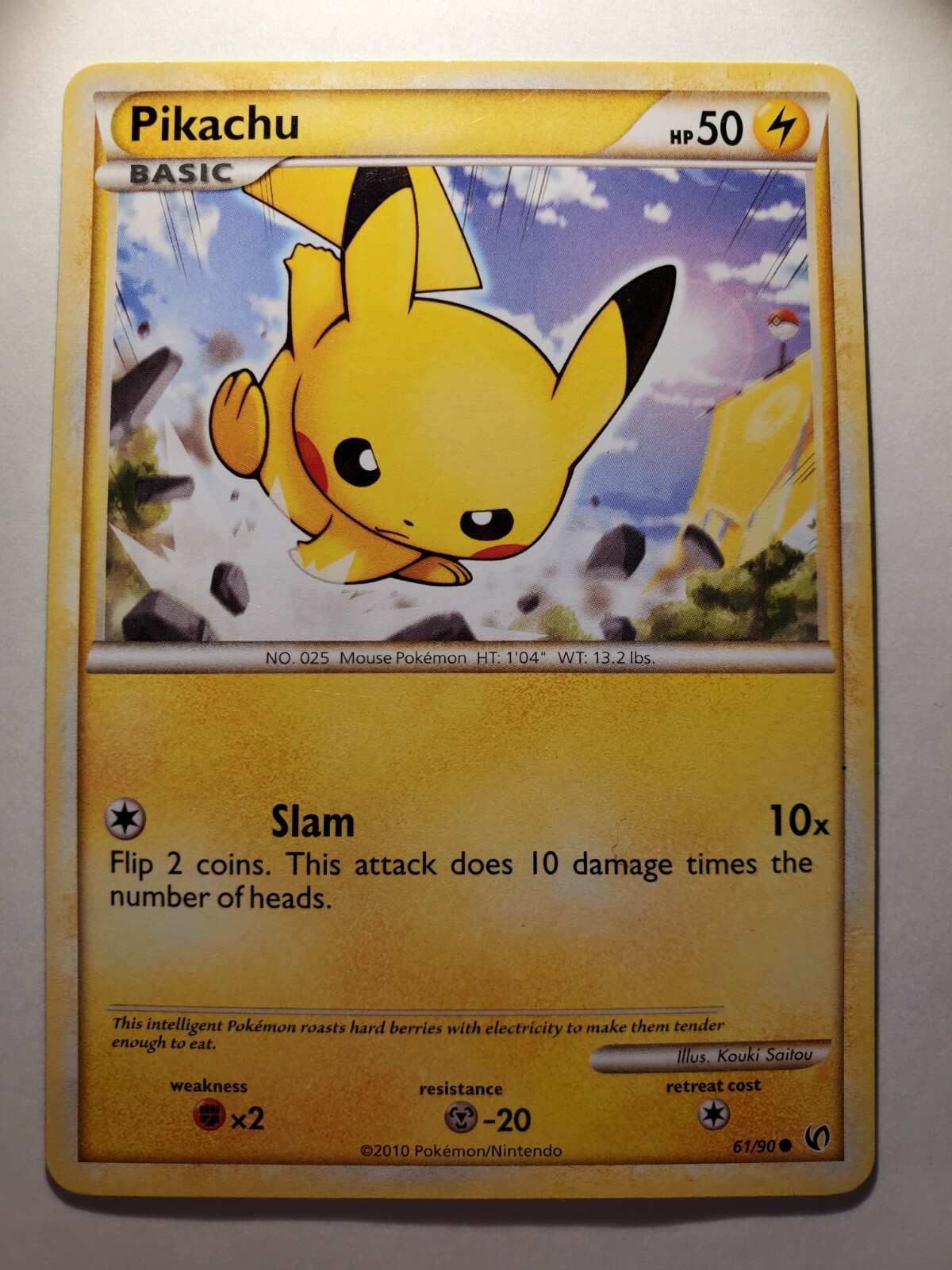 ホロカード ピカチュウ HP90 ポケモンカード ピカチュウ088/090 1ED - メルカリ