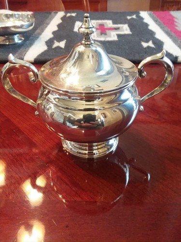 Gorham Sterling Silver Teapot set 451 and 2 candy dishes F.S & Company