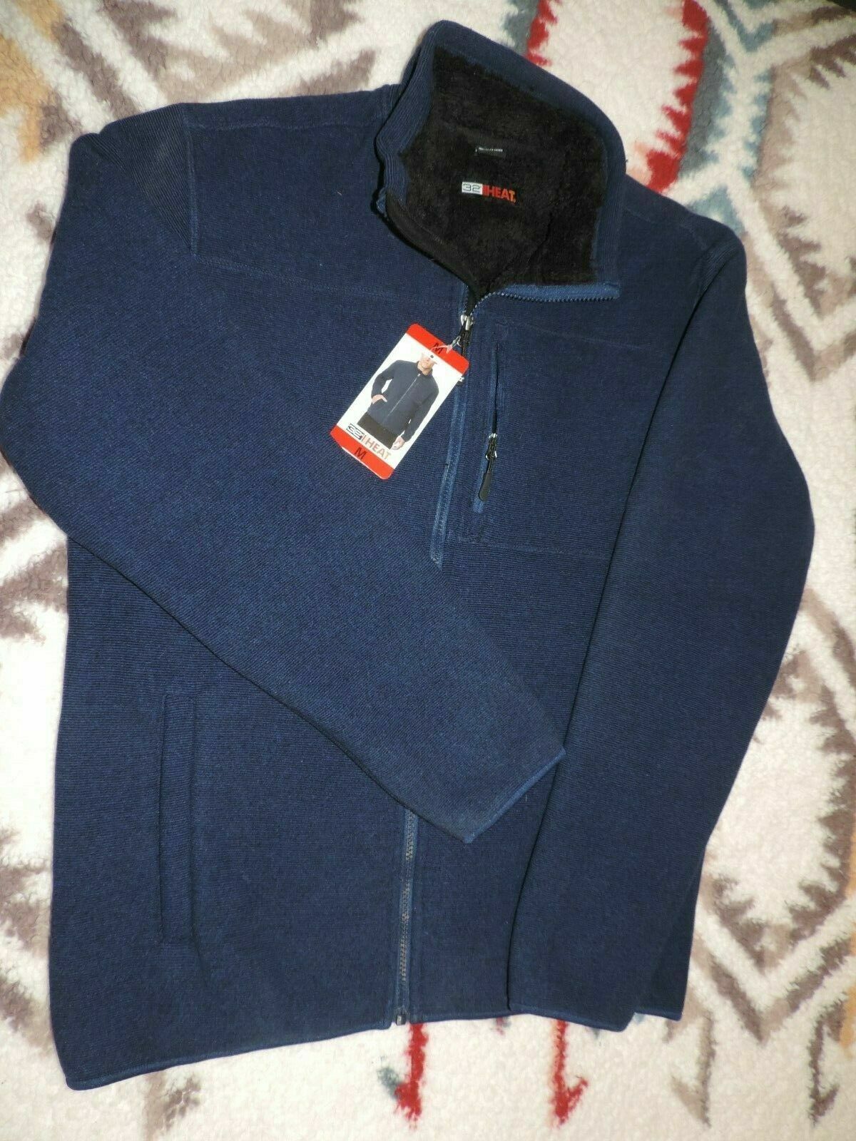32 Degrees Men's Sherpa Lined Fleece 