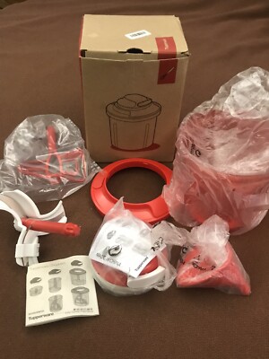 NIB TUPPERWARE Power Chef SuperSonic Chopper EXTRA Food Processor 5.5 Cup w/Box