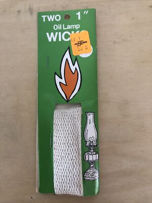Vtg NOS Kaadan 1'' Oil Lamp Wick