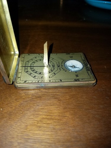 SUNWATCH by ANSONIA COMPASS sundial watch