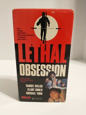 Lethal Obsession VHS 1987 Michael York Tahnee Welch Elliott Gould