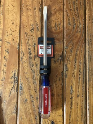 CRAFTSMAN #41587 AD WF 5/16'' FLATHEAD SCREWDRIVER 12 1/5'' LONG SLOTTED