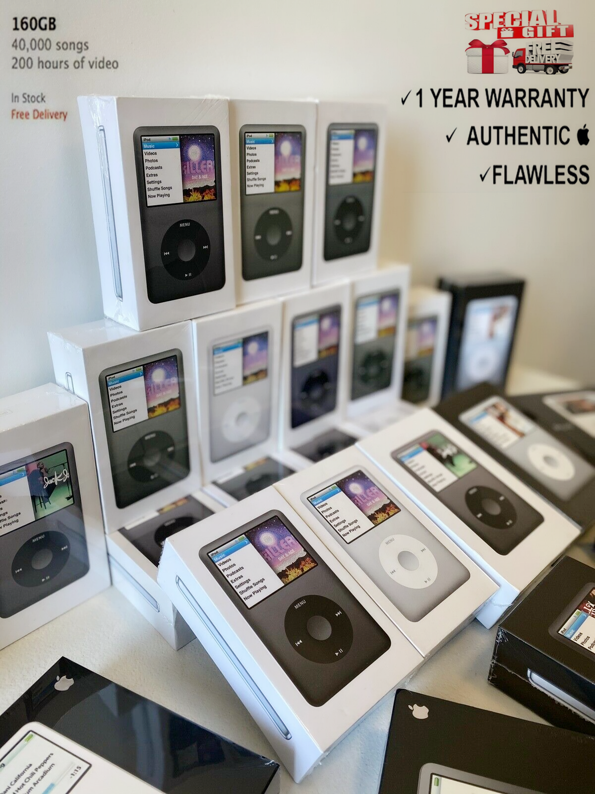 【ジャンク】iPod classic 160gb 充電コード付き ジャンク】iPod classic 160gb 充電コード付き