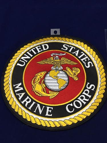 USMC Patch & Sticker Decals (Lot of 4) - Large 10” Patch Included!!