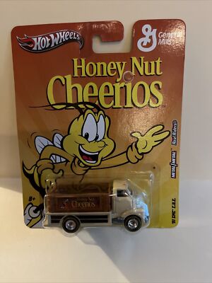Hot Wheels 2011 General Mills Honey Nut Cheerios '51 GMC C.O.E.  NEW Real Riders