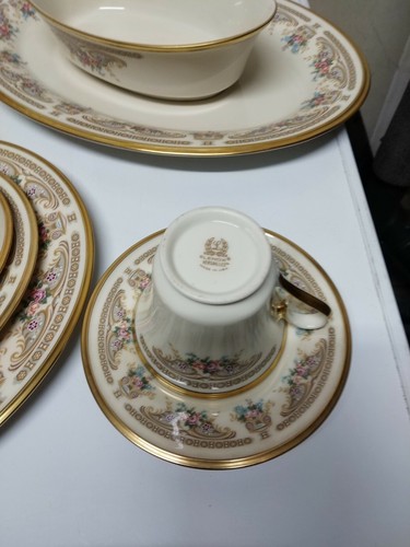 LENOX China VERSAILLES 12 place settings, Coffee Service Set, Large Platter
