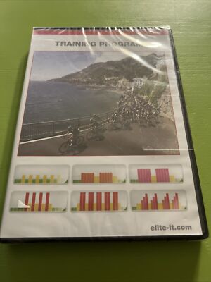 Elite Training Program DVD 6 Levels Indoor Cycling Workout Fitness * NOS