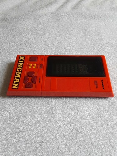 Vintage Tandy KINGMAN Handheld VFD Multicolor Electronic Game Donkey KONG Clone