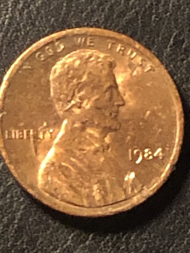 1984 D RD Lincoln Cent Error Coin Multiple Rare Errors See