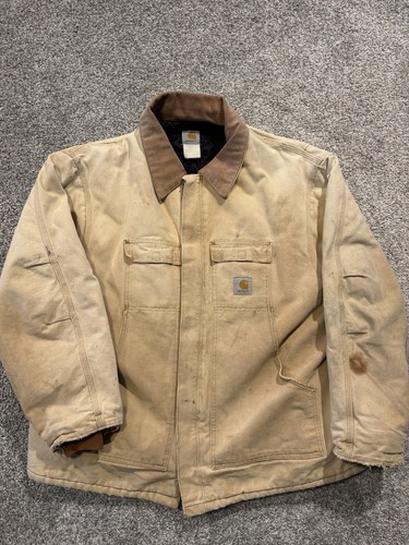 ジャケット・アウター Carhartt traditional jacket duck beige Carhartt WIP Duck Jacket in Beige – SVRN