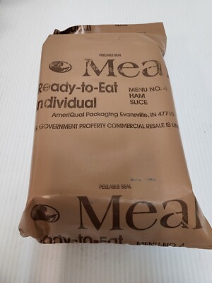 Vintage Collectible Ready To Eat Meal - MRE #4