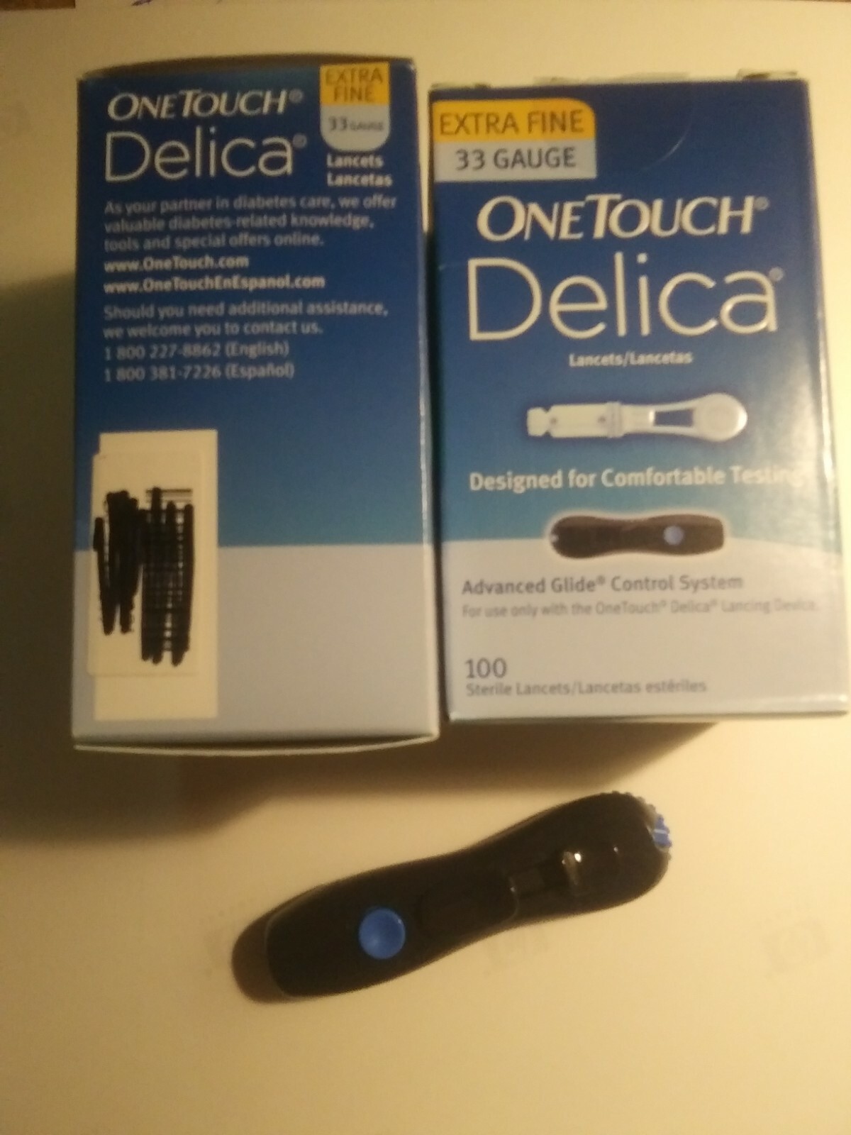 Купить Ланцет New OneTouch Delica 2 Box = 200 Sterile Lancets /extra ...
