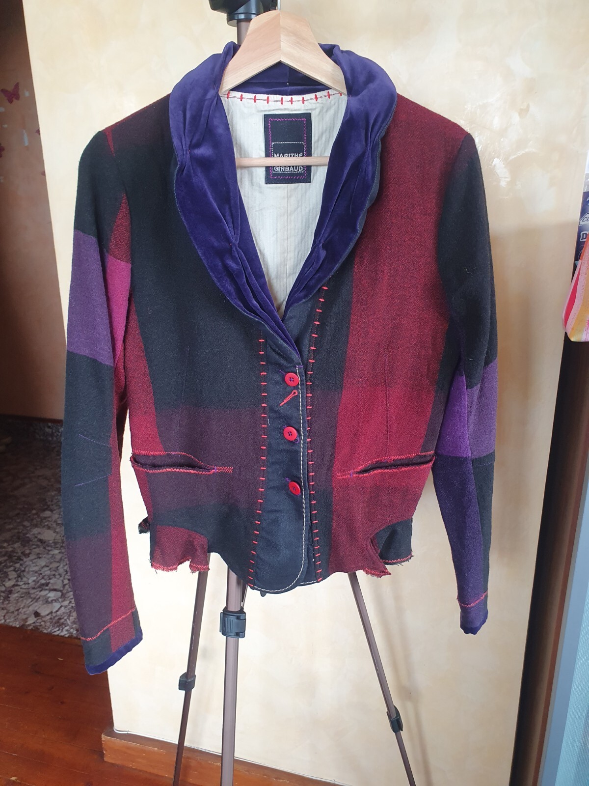 ジャケット Marithe + Francois Girbaud W OVER FIT COTTON BLAZER JACKET b Blazer Marithé + Francois Girbaud for women | Imparfaite