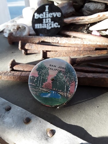 Vintage Tape Measure Souvenir San Jose California USA unique awesome