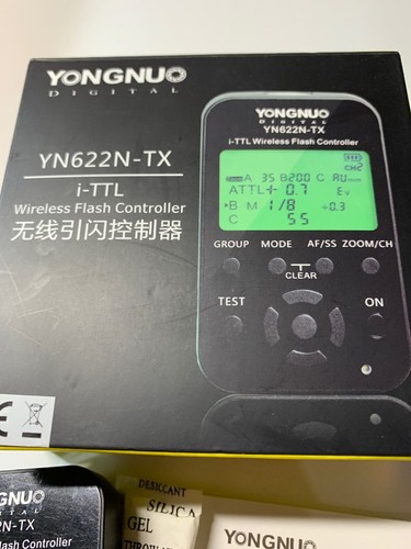 Yongnuo YN-622N-TX LCD I-TTL Wireless Flash Transmitter Controller for Nikon US