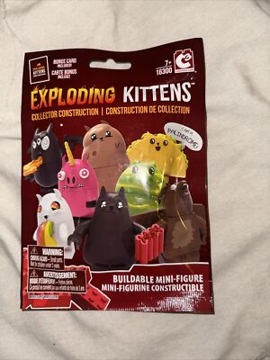 EXPLODING KITTENS BUILDABLE MINI-FIGURES BLIND BAG 1 ONLY party gift!