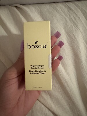 BOSCIA Vegan Collagen Booster Serum 1 Fl Oz NEW IN BOX 