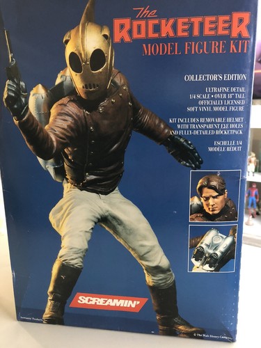 The ROCKETEER 1/4 Scale Model Figure Kit by SCREAMIN' NEW | eBay
