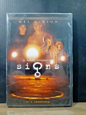 Signs (DVD, 2002) Factory Sealed