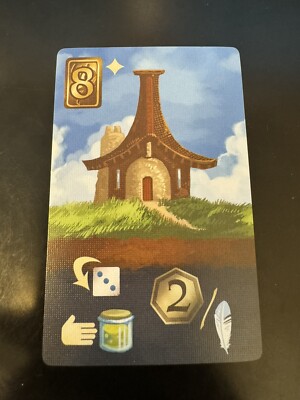 ABOVE AND BELOW Mystic's Hut Promo Card NEW