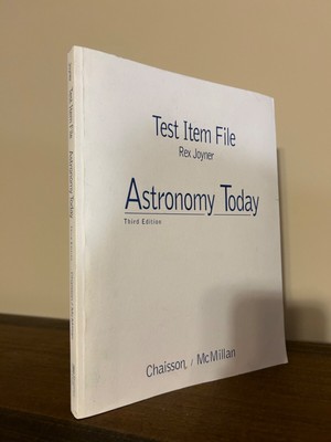 Astronomy Today 3rd Edition - Test Item File - Rex Joyner - Like New Paperback