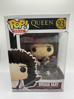 Funko POP! Rocks Queen Brian May #93 Vinyl Figure DAMAGED