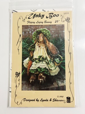 Unky Boo Flopsy Lopsy Bunny Pattern 29''