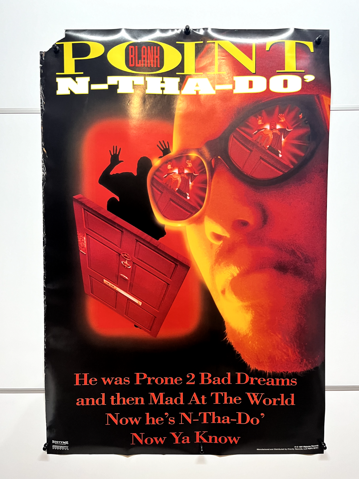 Poster: Point Blank: In-Tha-Do (1997): original rare rap hip-hop