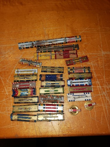 Military ribbon lot