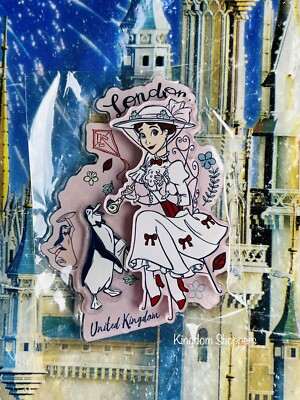 2022 Disney Parks Epcot United Kingdom Mary Poppins Practically Perfect Magnet