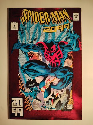 Spider-Man 2099 #1, VF-/7.5, Marvel 1992, 1st app/origin Miguel O'Hara   